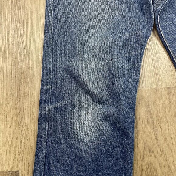 Montgomery Ward Jeans Mens 34x30 Blue Denim Straight Leg Five Pocket Cut 912 - Picture 3 of 16